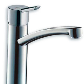 One hole sink mixer chrome-plated